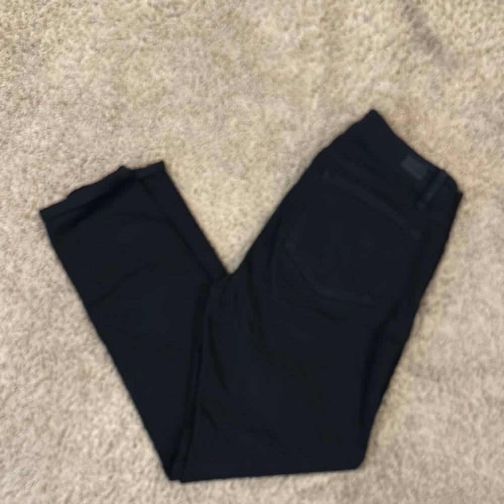 PAIGE Black Skinny Jeans Verdugo Ankle